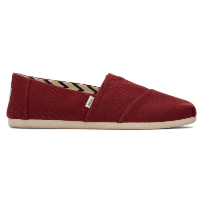 Imagen de TOMS Alpargata Heritage Canvas, Mocasines Planos Mujer, Cereza negra, 37 EU