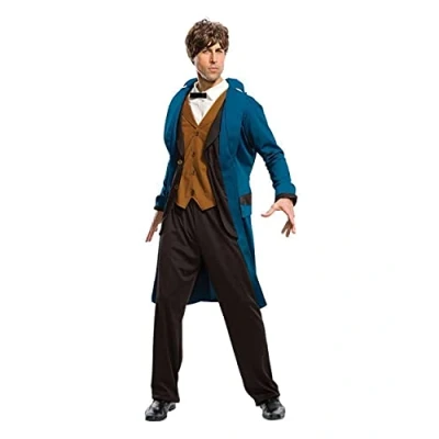 Imagen de Rubies 820574XL Disfraz de Newt Scamander para adulto, hombre, multicolor, XL