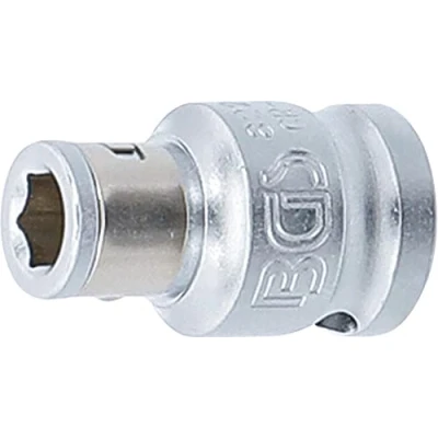 Imagen de BGS 8225 Adaptador de puntas con bola retención 10 mm (3/8&quot;) hexágono interior 6,3 (1/4&quot;)
