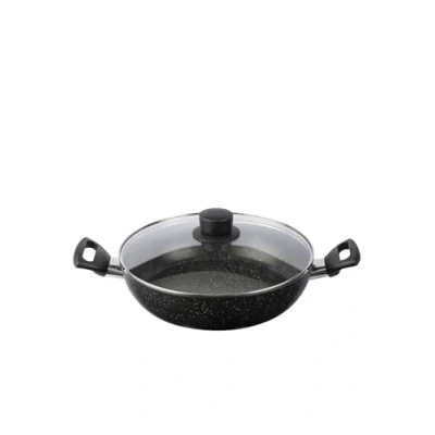 Imagen de BALLARINI Vipiteno Cacerola con tapa, antiadherente, aluminio, redonda, 28 cm