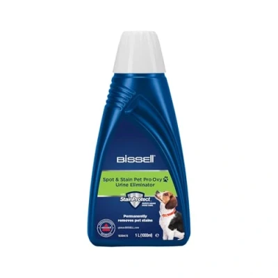 Imagen de BISSELL® Spot &amp; Stain Pet Pro Oxy Solución de limpieza Para limpiadores alfombras portátiles SpotClean usar en moquetas, tapicerías, e interiores automóviles 20343