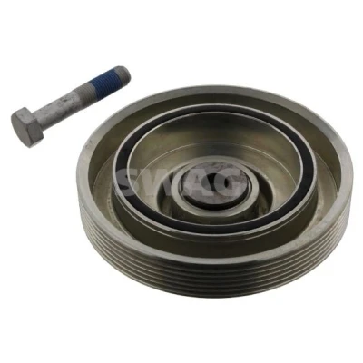 Imagen de SWAG 62 93 3809 Polea de Cigüeñal 6PK 153 5 con tornillo PEUGEOT: 206 Hatchback, Partner I Combispace, Expert I, CITROËN: Xsara Hatchback