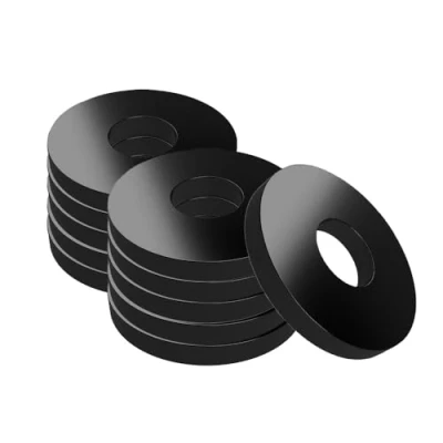 Imagen de Offgridtec Arandela negra de acero inoxidable V2A DIN304 M8 x 20 mm 50 unidades