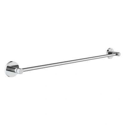 Imagen de Grohe Start QuickFix Barra de toallas 60cm, gris mate, para pegar (pegamento QuickGlue A2) o atornillar, ref. 41178DC0