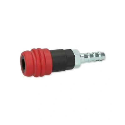 Imagen de KS Tools 999.9097 Racor de seguridad 2 etapas para aire comprimido con manguito manguera, 11 mm