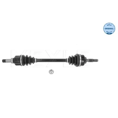 Imagen de MEYLE 11 14 498 1008 Árbol de transmisión Eje delantero, izquierda 649mm 24,5mm CITROËN: C2 Hatchback, C3 I Hatchback