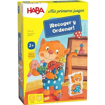 Imagen de HABA Mis Primeros Juegos: ¡Recoger Y Ordenar! ESP, Multicolor, 304051