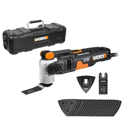 Imagen de Multiherramienta Sonicrafter 350W WORX WX680 Velocidad variable, sistema Hypelock, interface universal