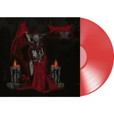 Imagen de Baptised In Blasphemy Vinilo Rojo Devastator