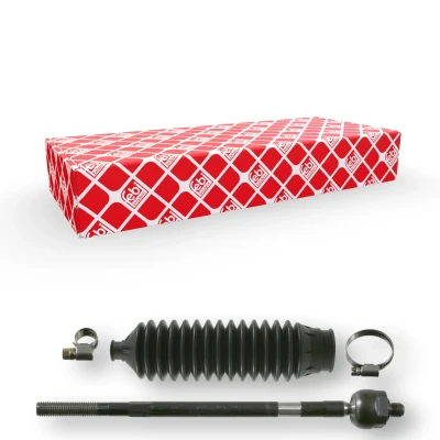 Imagen de FEBI BILSTEIN 08760 Rotula Axial de Direccion Eje delantero, izquierda, derecha 323 con abrazaderas, manguito dirección
