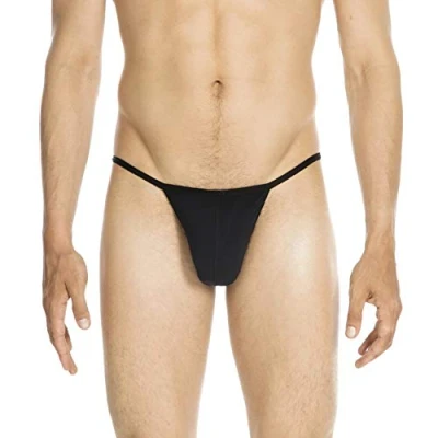 Imagen de HOM Hombres G String, Pluma, 359931, S, M, L, XL Color: Black Size: X Large
