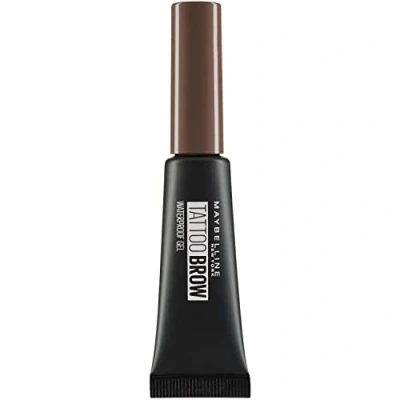 Imagen de Maybelline New York Gel à Sourcils Waterproof Tattoo Brow Châtain Foncé (06) 5 g