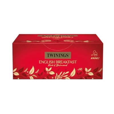 Imagen de Twinings English Breakfast 200 g, 100 bolsas, 1er Pack (1 x g)