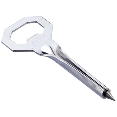 Imagen de Le Parfait Tire REDONDELAS 3 Funciones Blister, Metal, Plateado, 10 cm
