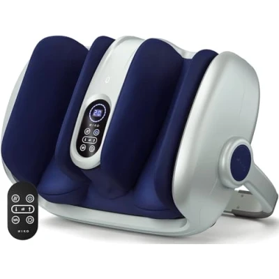 Imagen de Miko Máquina de masaje pies Shiatsu: profundo tejido que mejora la circulación y el flujo sanguíneo con amasamiento terapia calor, hasta talla 49.5.
