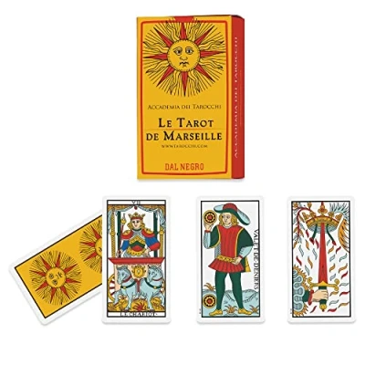 Imagen de Dal Negro Tarot adivinatorio El de Marsella 78 Cartas 042410 Multicolor