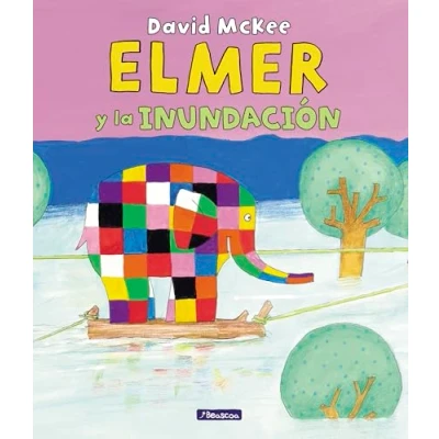 Imagen de Elmer. Un cuento Elmer y la inundación (Cuentos infantiles)