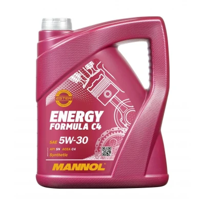 Imagen de Mannol Energy FORMULA C4 5W 30 5L Aceite de motor MN7917 5 RENAULT: Talisman Grandtour, Espace 5, Kangoo II Express, DACIA: Duster SUV, LOGAN 2