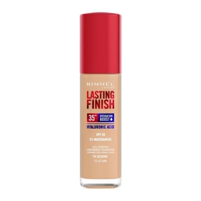 Imagen de Rimmel London, Lasting Finish, Base de maquillaje, 070 Sesame, 30ml