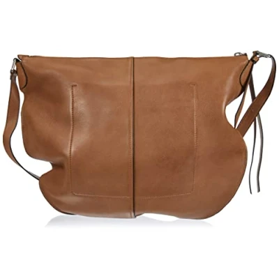 Imagen de Liebeskind Berlin Naomi Natural Sheep Hobo, L para Mujer, Praline, Large (HxBxT 41.3cm x 51.7cm 0.5cm)