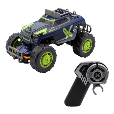 Imagen de Silverlit EXOST Build2drive Build Coche Mighty Monster 2.4Ghz Navy 15 cm, 20703, Azul Marino, Color Blue
