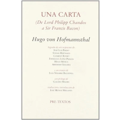 Imagen de UNA CARTA (ENSAYO)