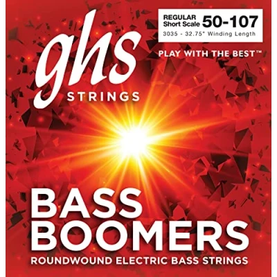 Imagen de GHS Boomers Breve Escala Regular 50 107 Bass Set Cuerda