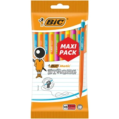 Imagen de Bic Matic Strong Lote de 10 portaminas (0,9 mm)