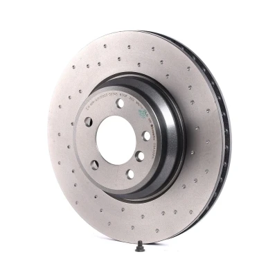 Imagen de BREMBO 09.A599.1X Disco de freno 348 30 5 perforado/ventil. int. revestido altamente carbonizado con tornillos BMW: 3 Coupé, Berlina, Cabrio