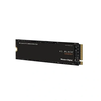 Imagen de WD BLACK SN850 de 1 TB SSD interna para juegos, tecnología PCIe Gen. 4, velocidades lectura hasta 7000 MB/s, M.2 2280, 3D NAND