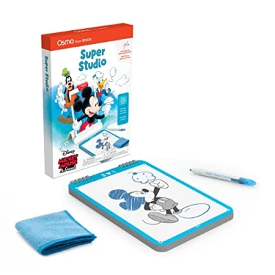 Imagen de Osmo Super Studio Disney Mickey Mouse &amp; Friends Ages 5 11 Learn to Draw For iPad or Fire Tablet Base Required