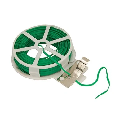 Imagen de Silverline Tools 633968 Cuerda de alambre plastificado para el jardín (30 m)