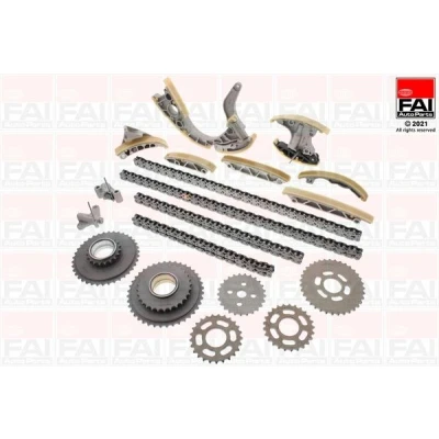 Imagen de FAI AutoParts TCK217NG Juego de Cadena distribución sin juntas, ruedas dentadas Símplex, pasadores AUDI: Q7, A4 B8 Berlina