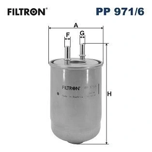 Imagen de FILTRON PP 971/6 Filtro Combustible de tubería 10 RENAULT: MEGANE 3, SCENIC 3 Grandtour