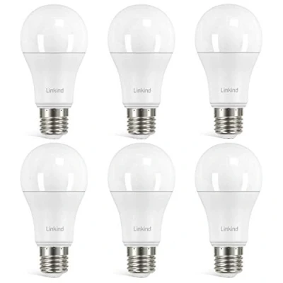 Imagen de Linkind 13W Bombillas LED E27 Luz Fría 5000K, 1521 lúmenes, Equivalente a 100 W Halógena, Bombilla Blanco Frío con Casquillo Gordo, No Regulable Pack de 6