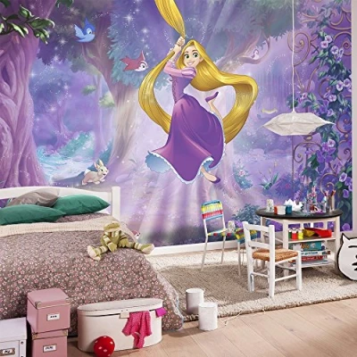 Imagen de Komar 8 451 Rapunzel, multicolor, 368 x 254 cm
