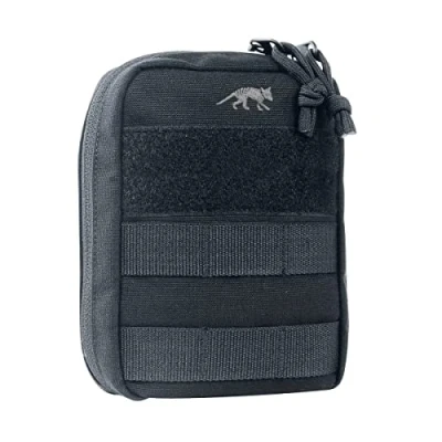 Imagen de Tasmanian Tiger TT TAC Pouch 1 TREMA Bolsa Adicional con Sistema Molle y área de Parche, 16 x 12 4 cm (Negro)