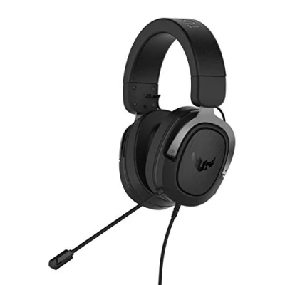 Imagen de ASUS TUF Gaming H3 Gun Metal Headset with virtual 7.1 Surround, Tough stainless steel headband and fast cooling ear cushions for PC, PS4, Xbox One Nintendo Switch