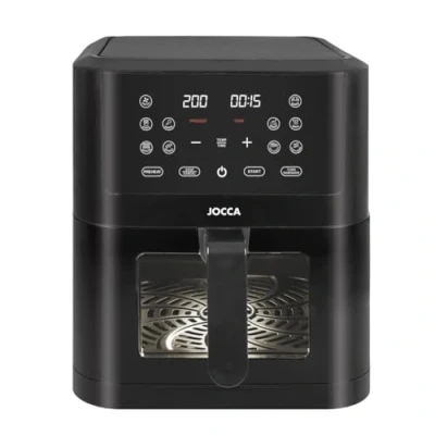 Imagen de Jocca Freidora de Aire Digital 8L con Ventana, Air Fryer, 1800W, Cocina Saludable y Multifuncional