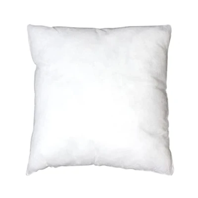 Imagen de Douceur d&#039;Intérieur Relleno de cojín comprimido (40 x 40 cm) Blanco, poliéster Liso
