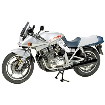 Imagen de Tamiya 14010 1:12 Suzuki GSX1100S Katana réplica Fiel, modelismo, Kit de plástico, Hobby, encolado, Montaje, sin Pintar, Multicolor