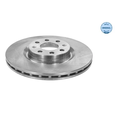 Imagen de MEYLE 615 521 6045 Disco de freno Eje delantero 284 22 4 100 ventilado ORIGINAL Quality OPEL: Corsa D Hatchback, E Adam