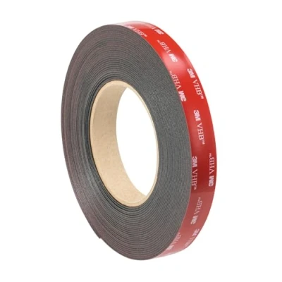 Imagen de 3M VHB Cinta Adhesiva 5925, negra, 25 mm x 33 m, 3 unidades