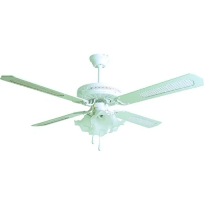 Imagen de Orbegozo CT 11132 B Ventilador de techo con luz, 4 palas reversibles, diámetro 132 cm, potencia 60 W y 3 velocidades