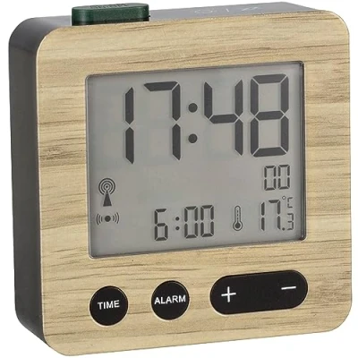 Imagen de TFA Dostmann 60.2545 Despertador digital (aspecto de madera)
