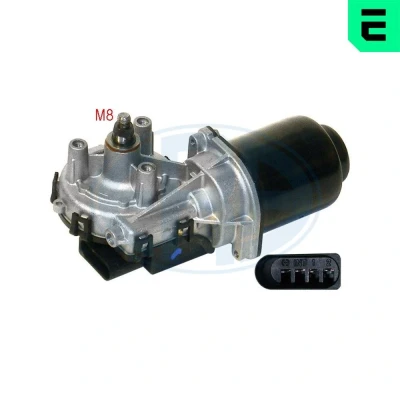 Imagen de ERA 460075A Motor del Limpiaparabrisas 12 delante 50 para vehíc. con volante a la izquierda, dirección derecha PEUGEOT: Bipper Furgón