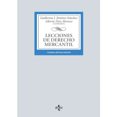 Imagen de Lecciones de Derecho Mercantil (Derecho Biblioteca Universitaria Editorial Tecnos)