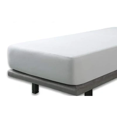 Imagen de Funda de rizo para colchón Velfont impermeable y transpirable bambú, Weiß, 90x190/200cm