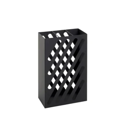 Imagen de HAKU Möbel Paragüero negro, metal, metal Dim.: AN 30 cm x AL 48 P 16 cm, Estilo: Moderno