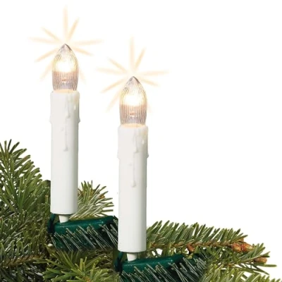 Imagen de Hellum 612011 estriado Candle Light Garland 20 Piezas